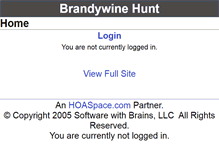Tablet Screenshot of brandywinehuntde.com
